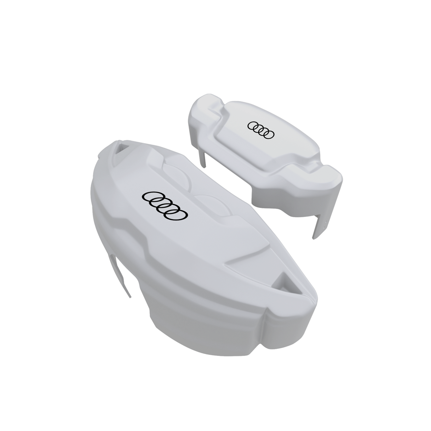 Audi Caliper Covers – White Color – Custom Fit