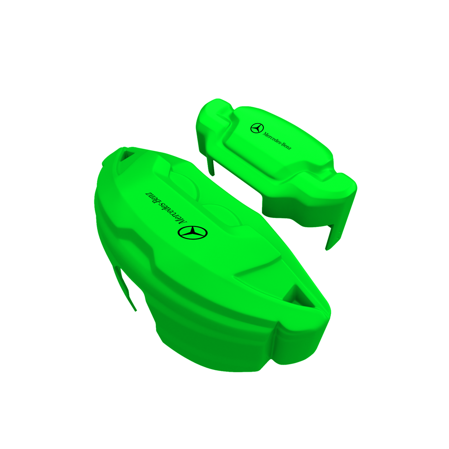 Mercedes-Benz Caliper Covers – Green Color – Custom Fit