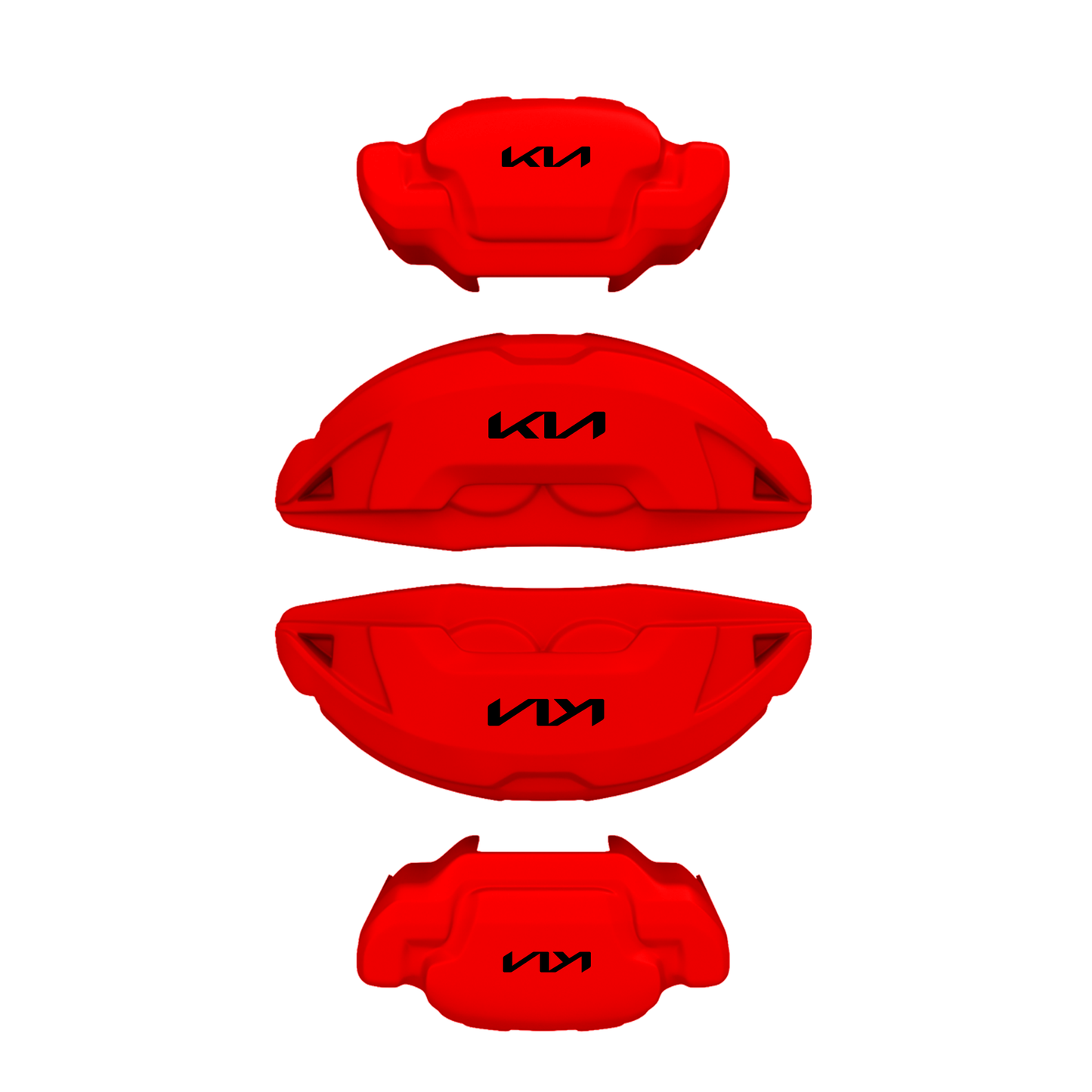 Kia Caliper Covers – Red Color – Custom Fit