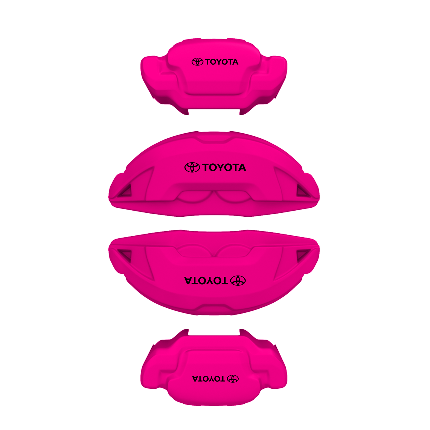 Toyota Caliper Covers – Pink Color – Custom Fit