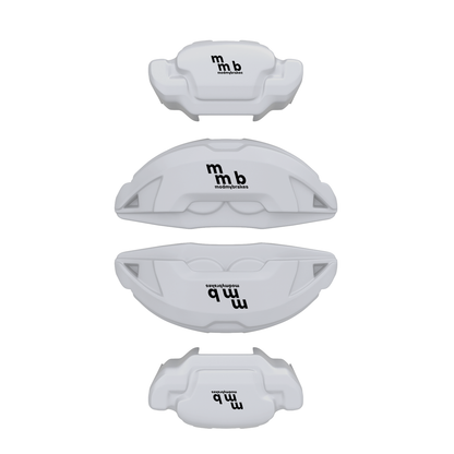 Cadillac Caliper Covers – White Color – Custom Fit