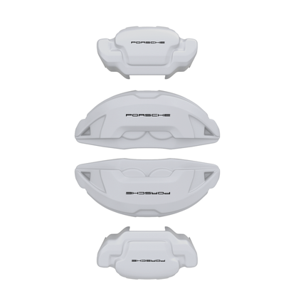 Porsche Caliper Covers – White Color – Custom Fit