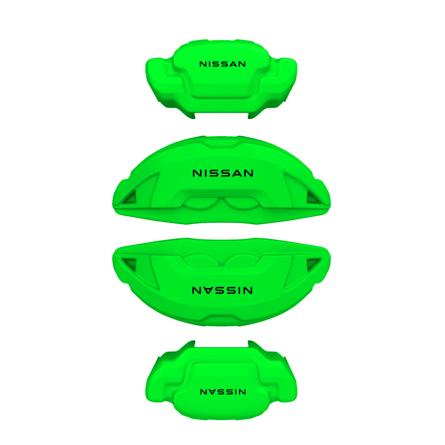 Nissan Caliper Covers – Green Color – Custom Fit