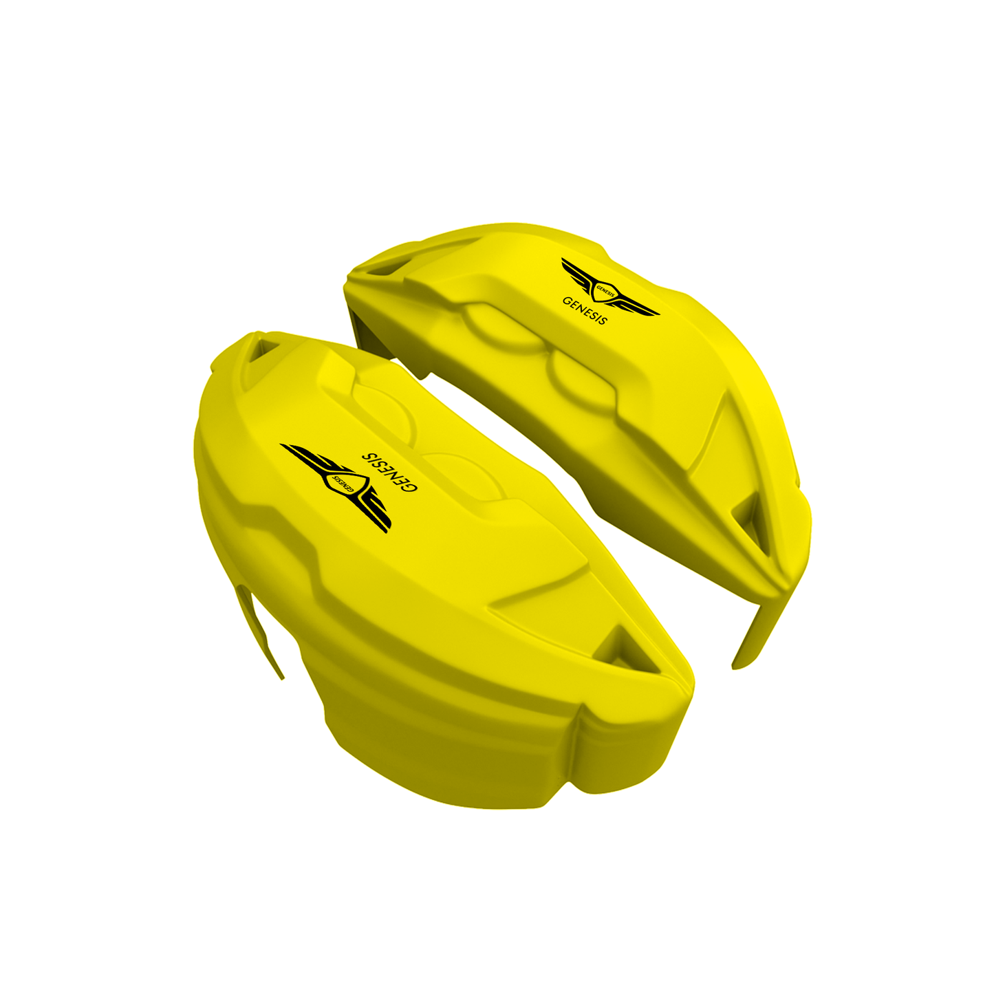 Genesis Caliper Covers – Yellow Color – Custom Fit