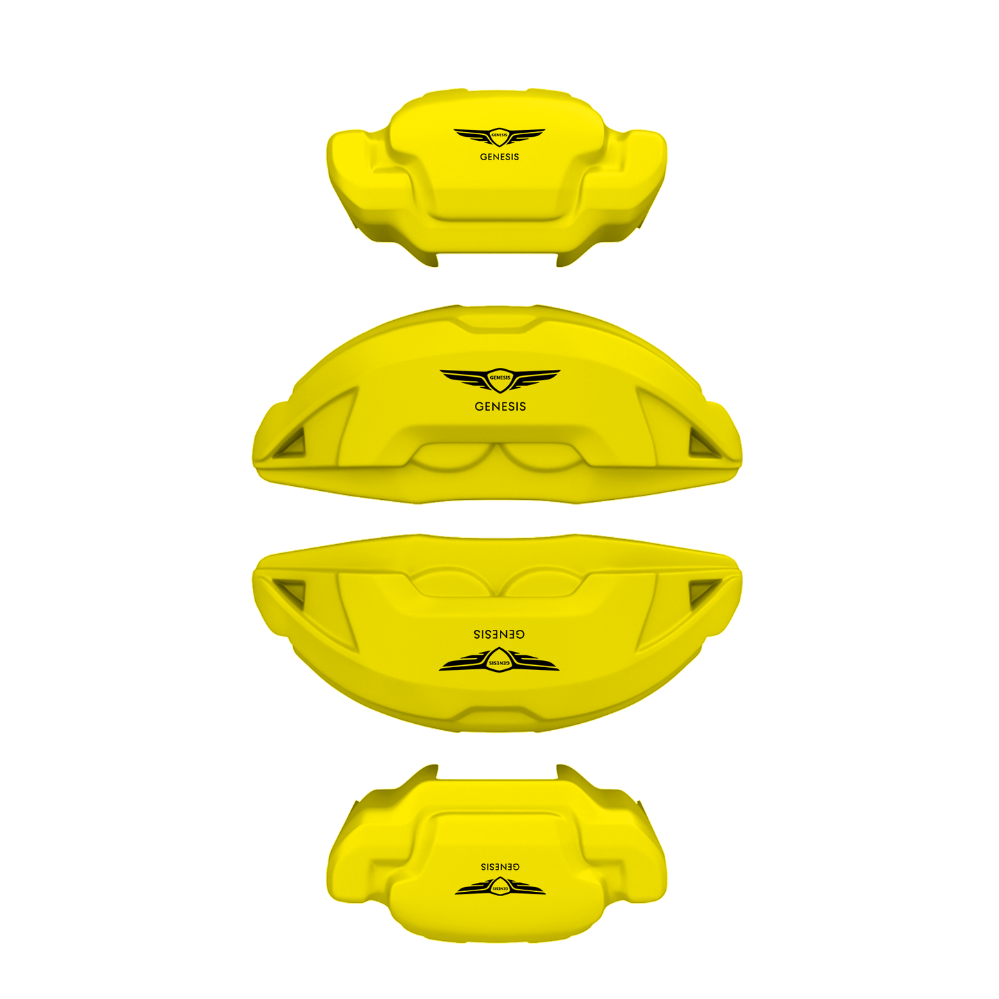 Genesis Caliper Covers – Yellow Color – Custom Fit