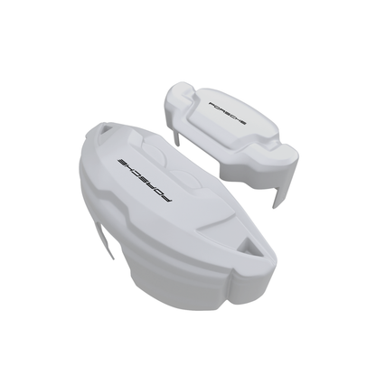 Porsche Caliper Covers – White Color – Custom Fit