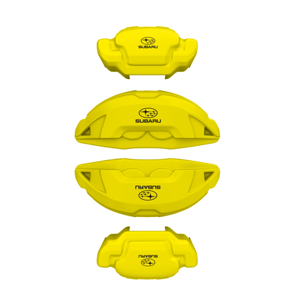 Subaru Caliper Covers – Yellow Color – Custom Fit