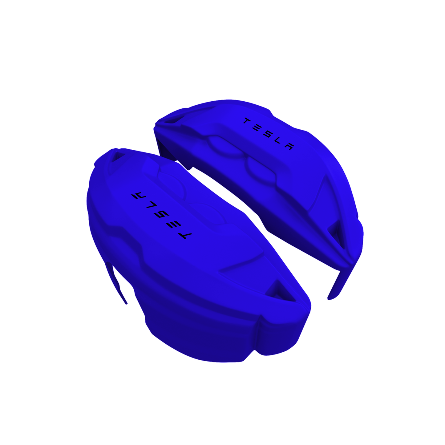 Tesla Caliper Covers – Blue Color – Custom Fit