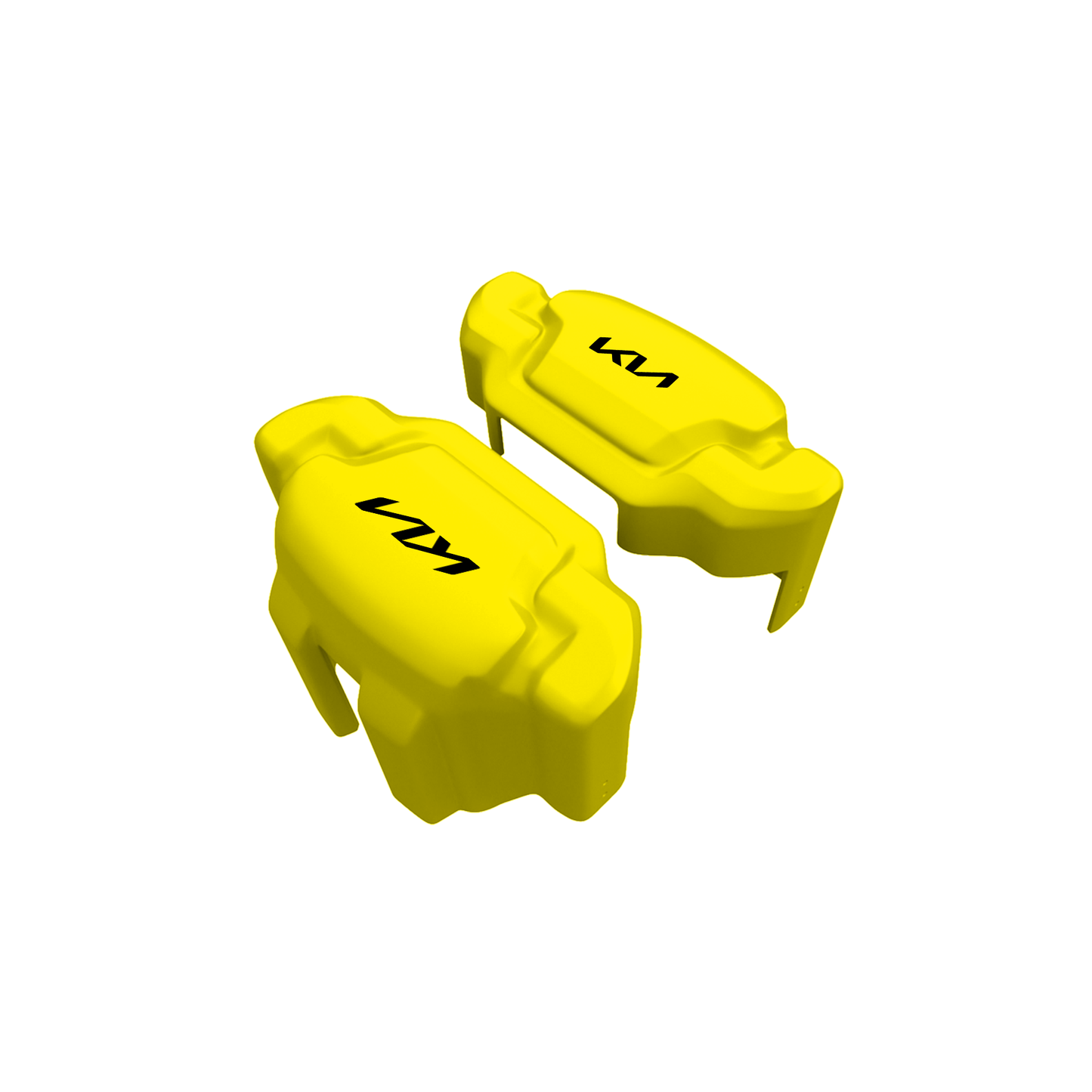 Kia Caliper Covers – Yellow Color – Custom Fit