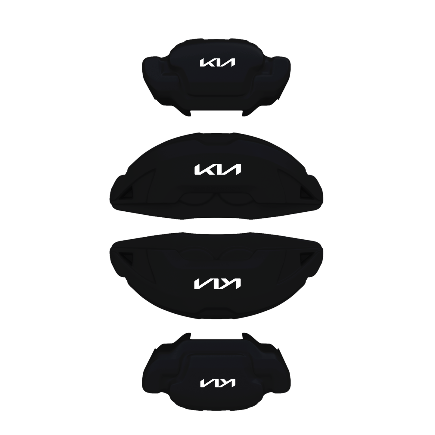 Kia Caliper Covers – Black Color – Custom Fit