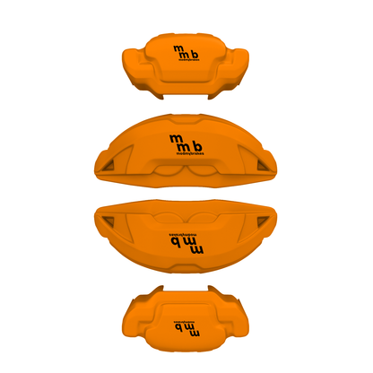 Chevrolet Caliper Covers – Orange Color – Custom Fit