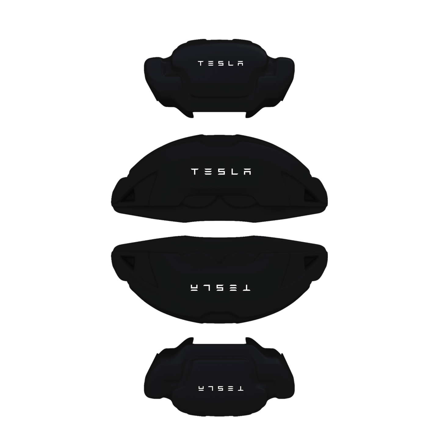 Tesla Caliper Covers – Black Color – Custom Fit