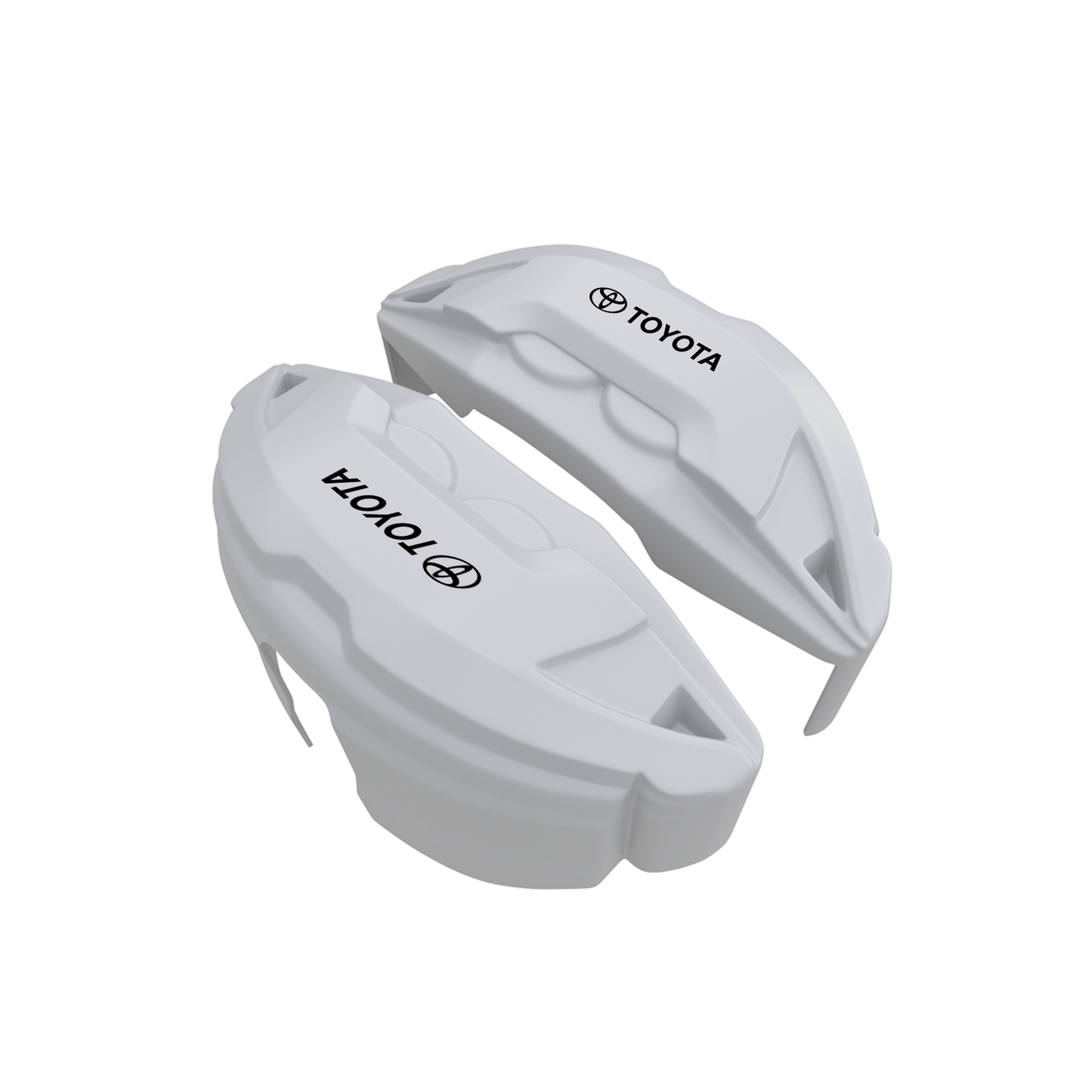 Toyota Caliper Covers – White Color – Custom Fit