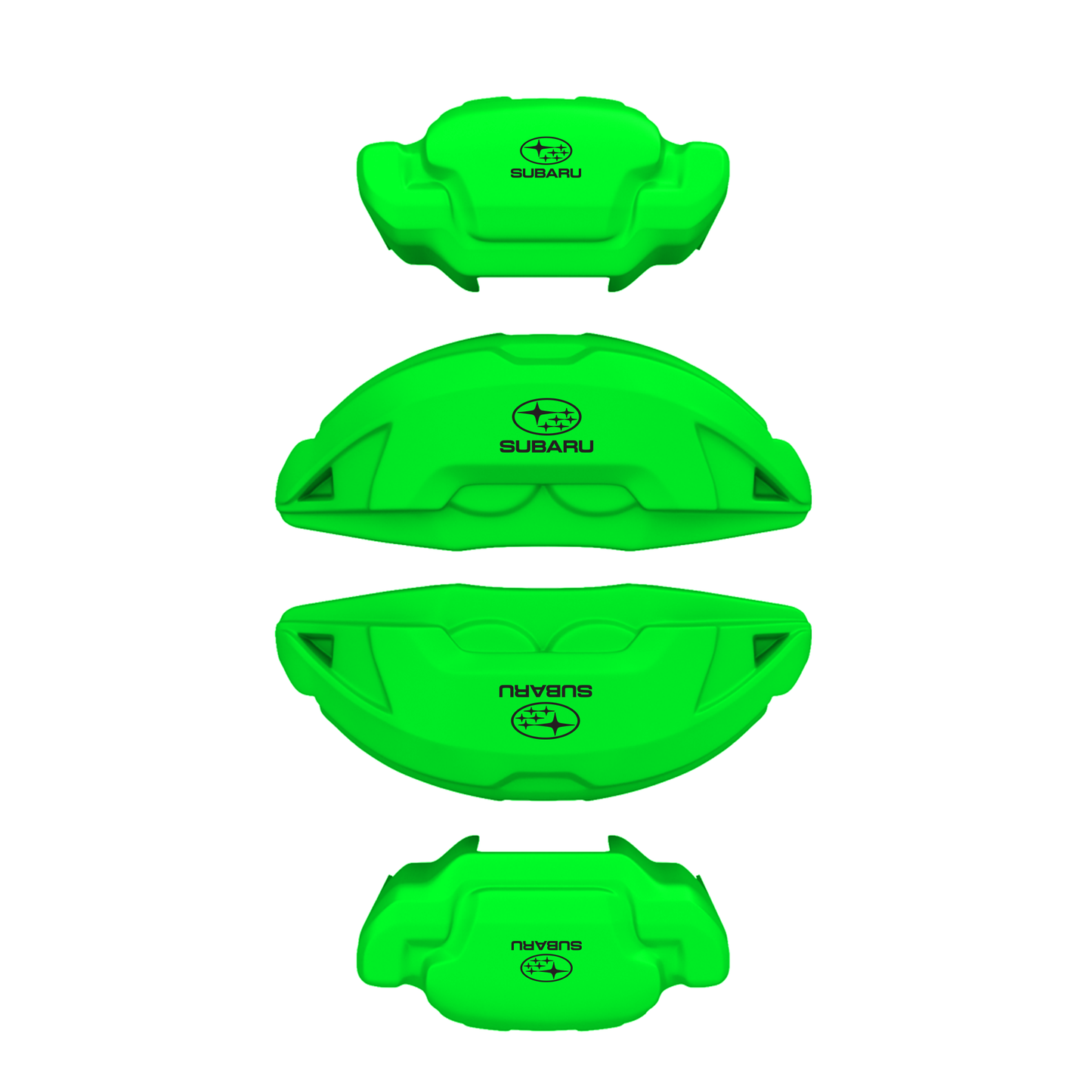 Subaru Caliper Covers – Green Color – Custom Fit