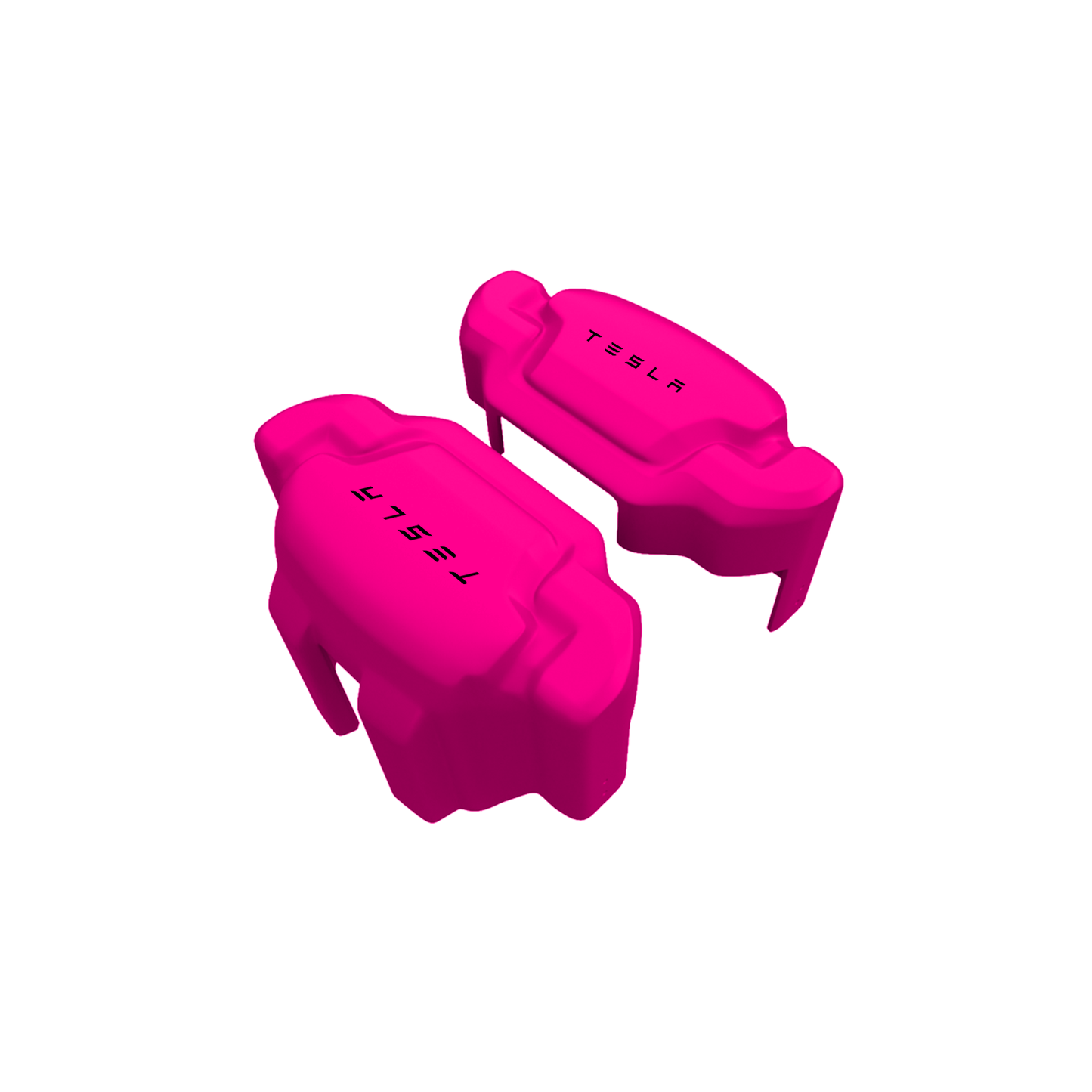 Tesla Caliper Covers – Pink Color – Custom Fit