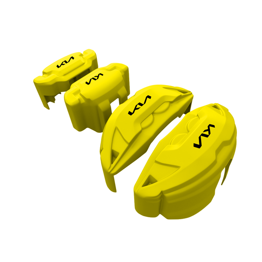 Kia Caliper Covers – Yellow Color – Custom Fit