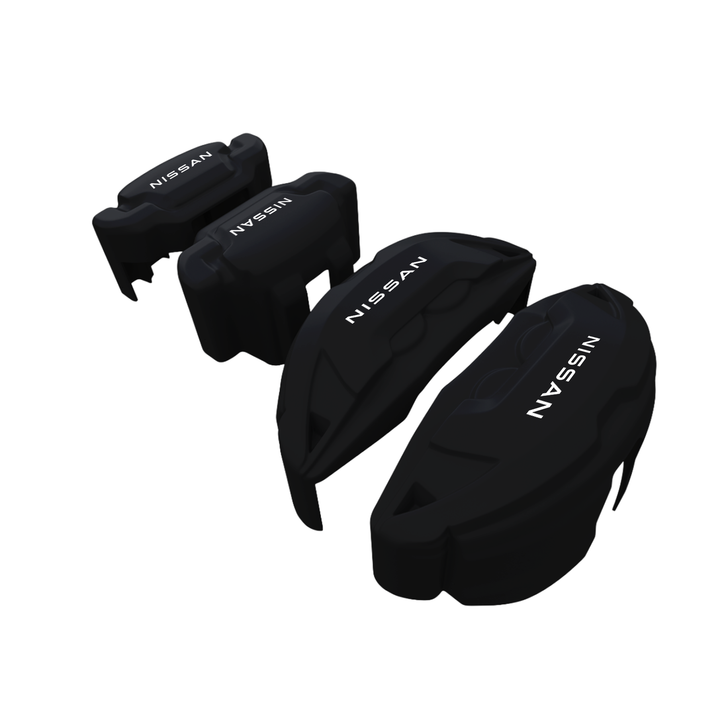 Nissan Caliper Covers – Black Color – Custom Fit
