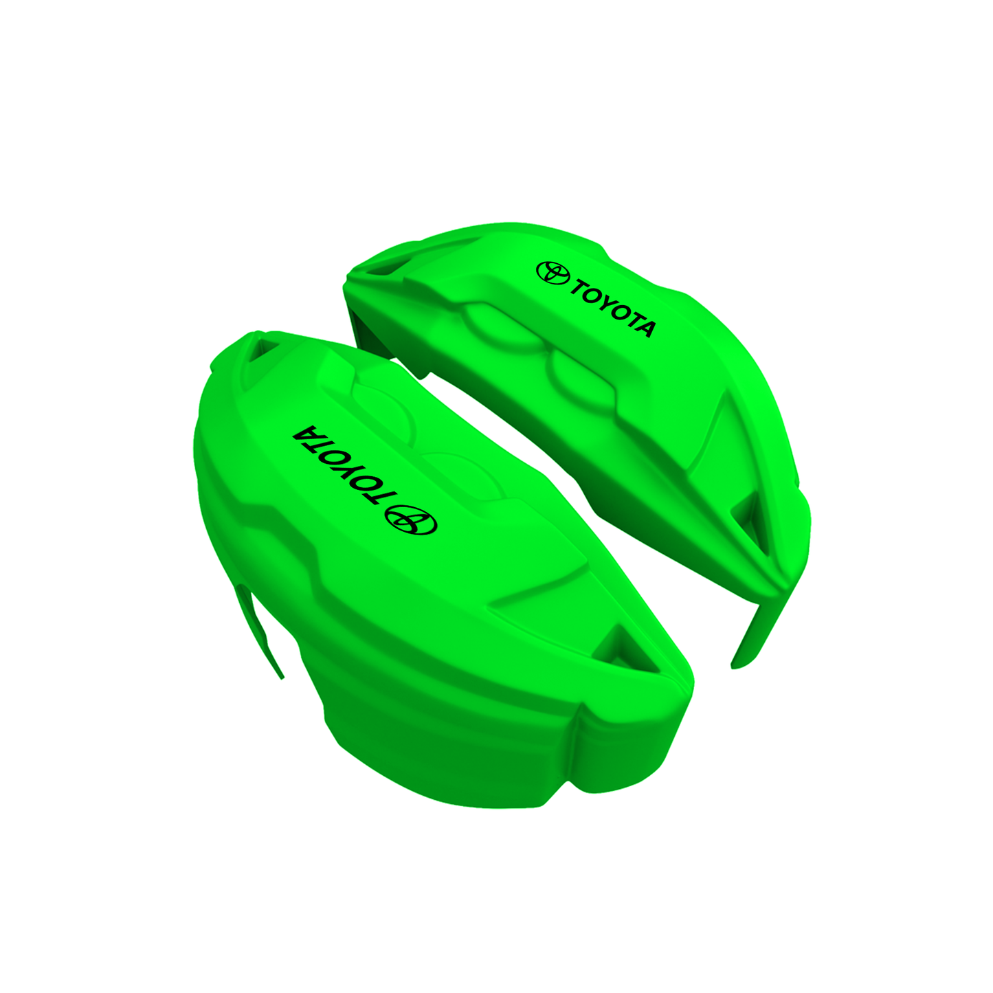 Toyota Caliper Covers – Green Color – Custom Fit