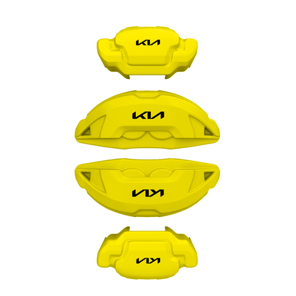 Kia Caliper Covers – Yellow Color – Custom Fit