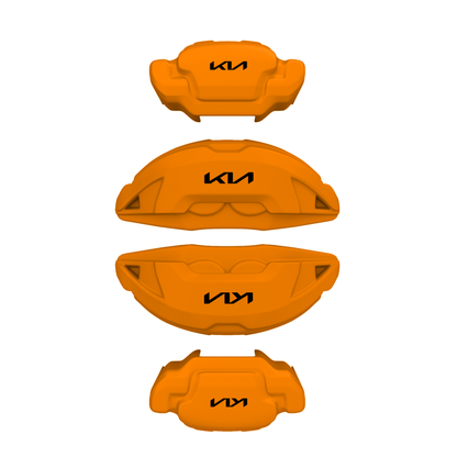 Kia Caliper Covers – Orange Color – Custom Fit