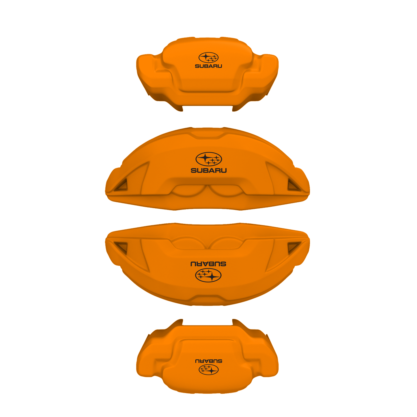 Subaru Caliper Covers – Orange Color – Custom Fit