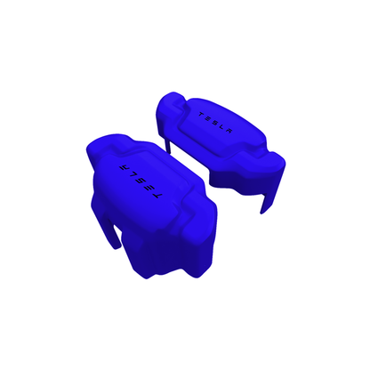 Tesla Caliper Covers – Blue Color – Custom Fit