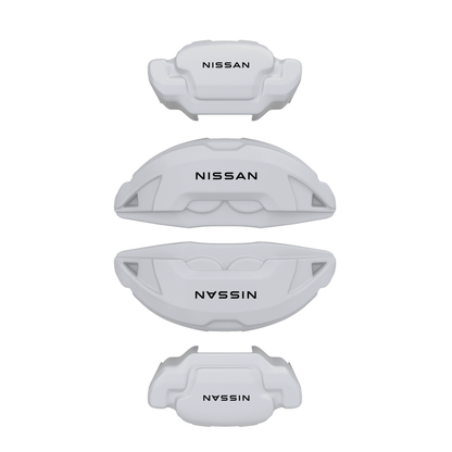 Nissan Caliper Covers – White Color – Custom Fit