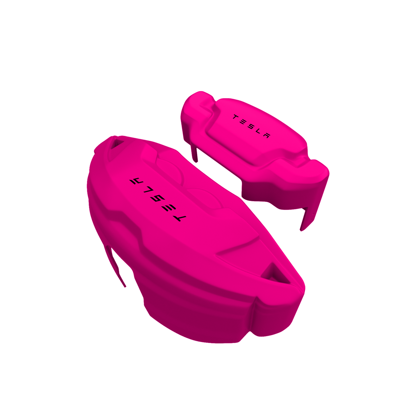 Tesla Caliper Covers – Pink Color – Custom Fit