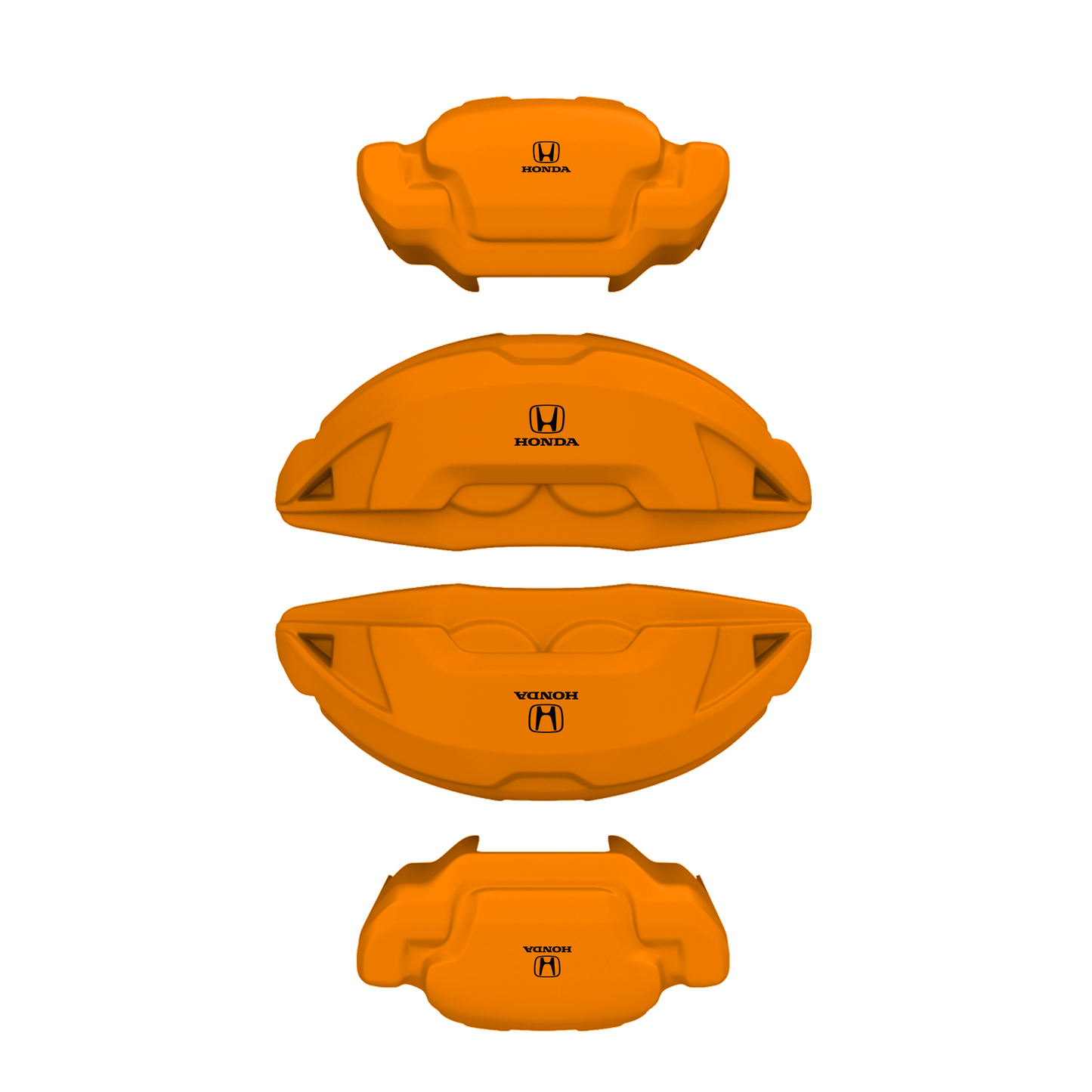 Honda Caliper Covers – Orange Color – Custom Fit