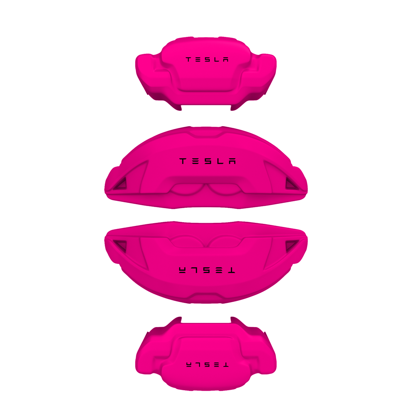 Tesla Caliper Covers – Pink Color – Custom Fit