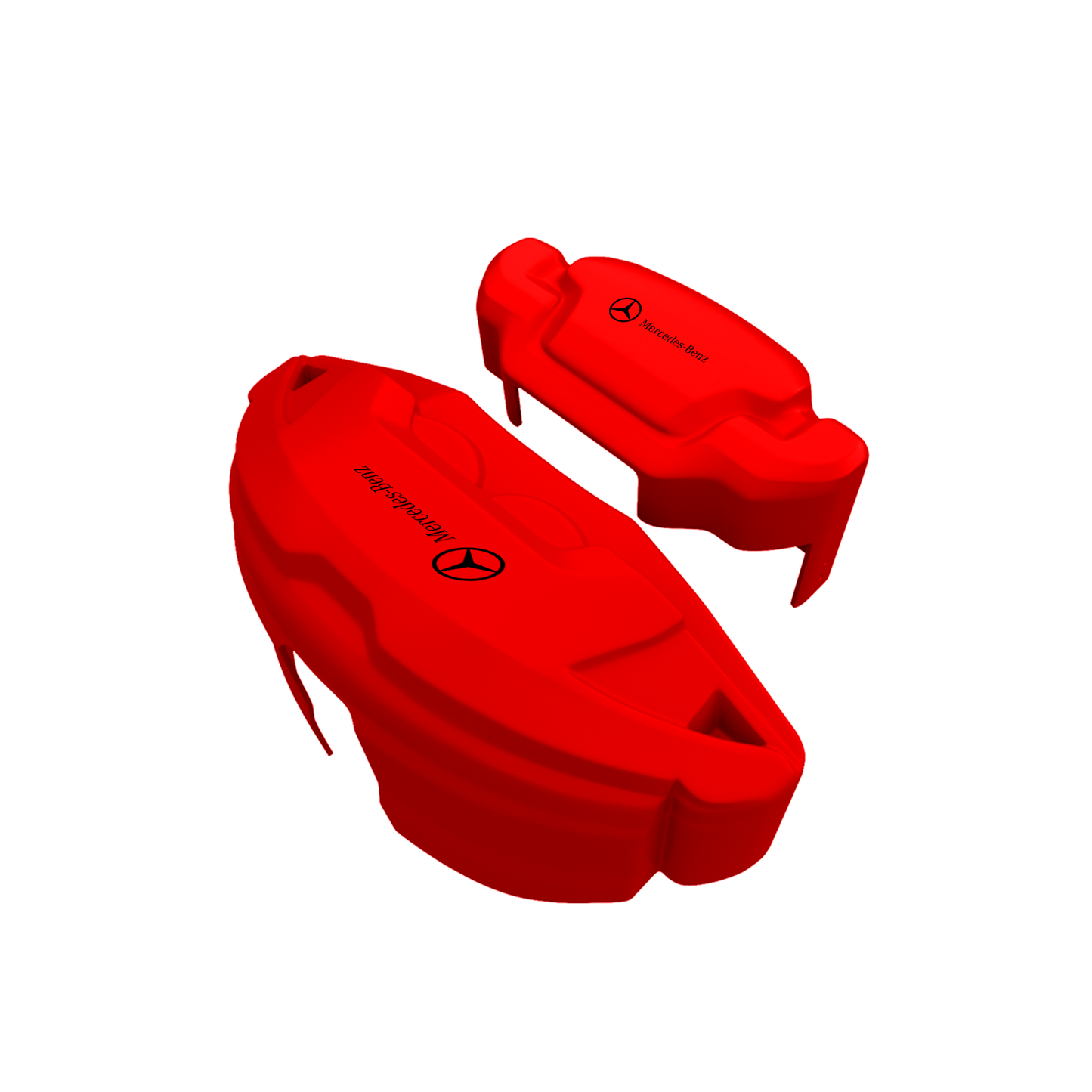 Mercedes-Benz Caliper Covers – Red Color – Custom Fit