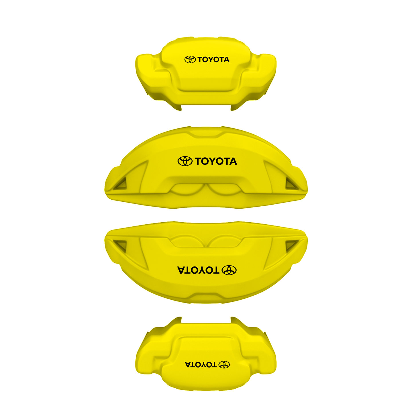 Toyota Caliper Covers – Yellow Color – Custom Fit