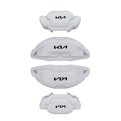 Kia Caliper Covers – White Color – Custom Fit