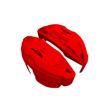 Genesis Caliper Covers – Red Color – Custom Fit