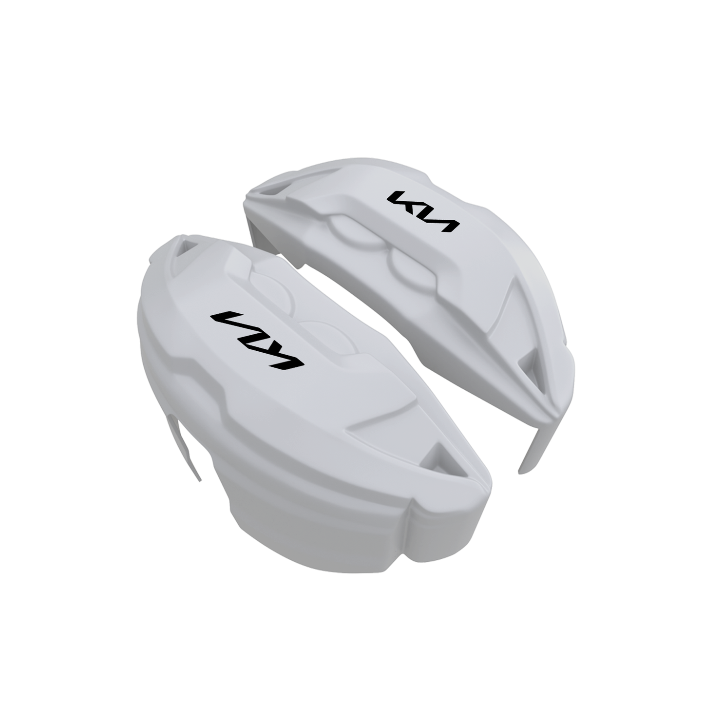 Kia Caliper Covers – White Color – Custom Fit