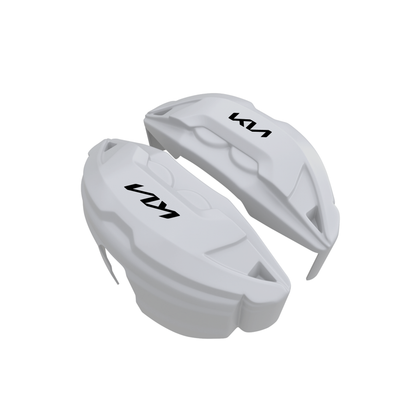 Kia Caliper Covers – White Color – Custom Fit